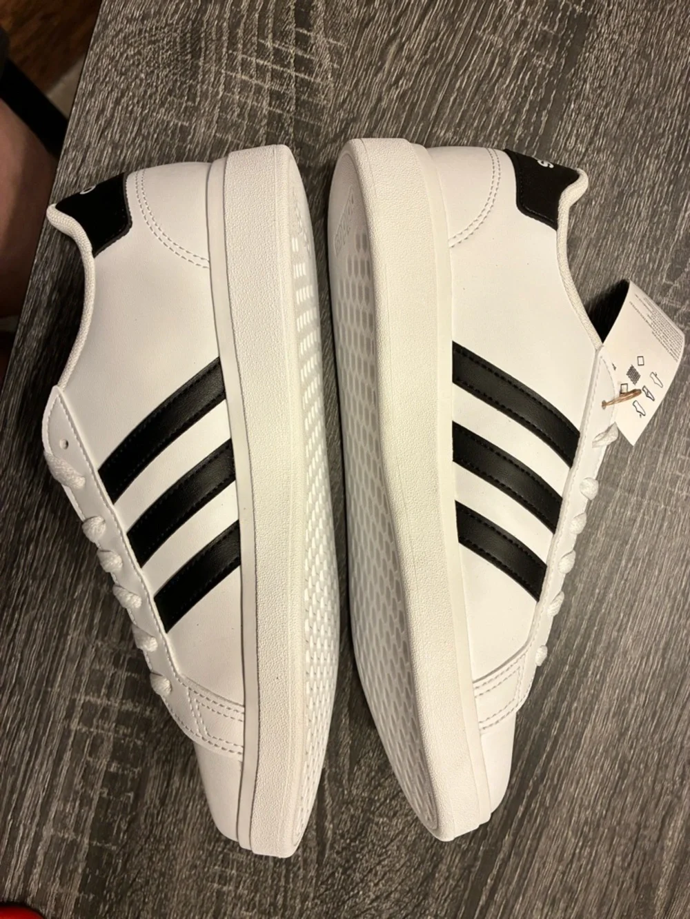 adidas White Black Women's Sneakers